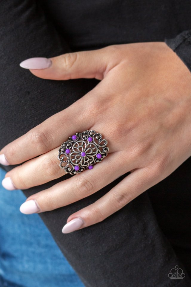 Paparazzi ♥ Floral Fancies - Purple ♥ Ring