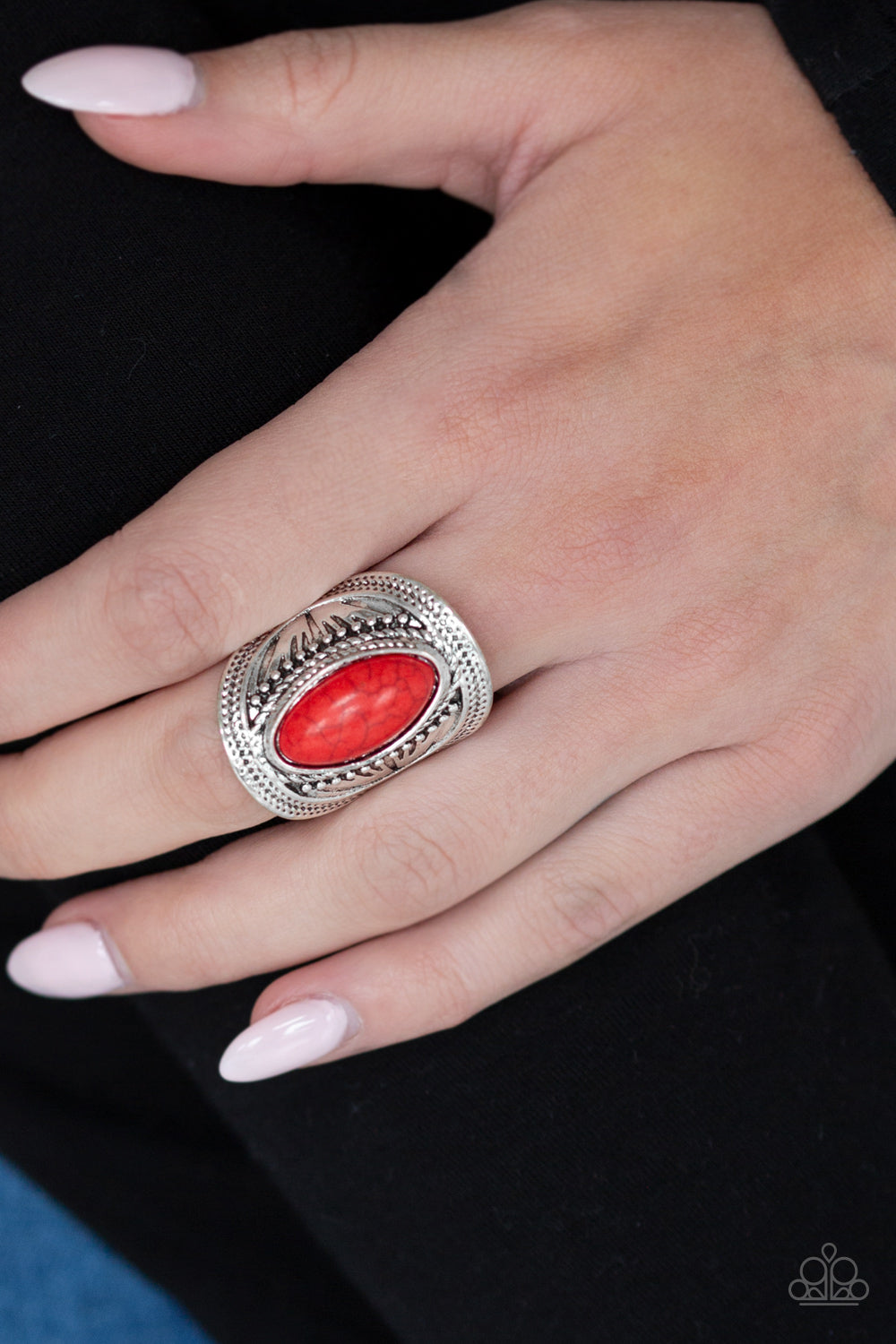 Paparazzi ♥ Ground RULER - Red ♥  Ring