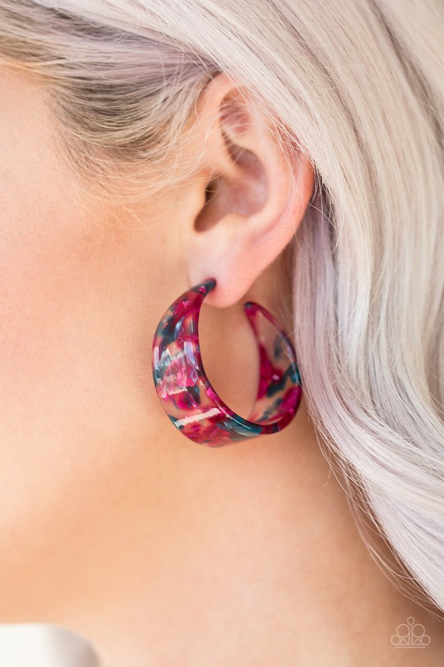 Paparazzi ♥ Havana Heat Wave - Multi ♥ Earrings