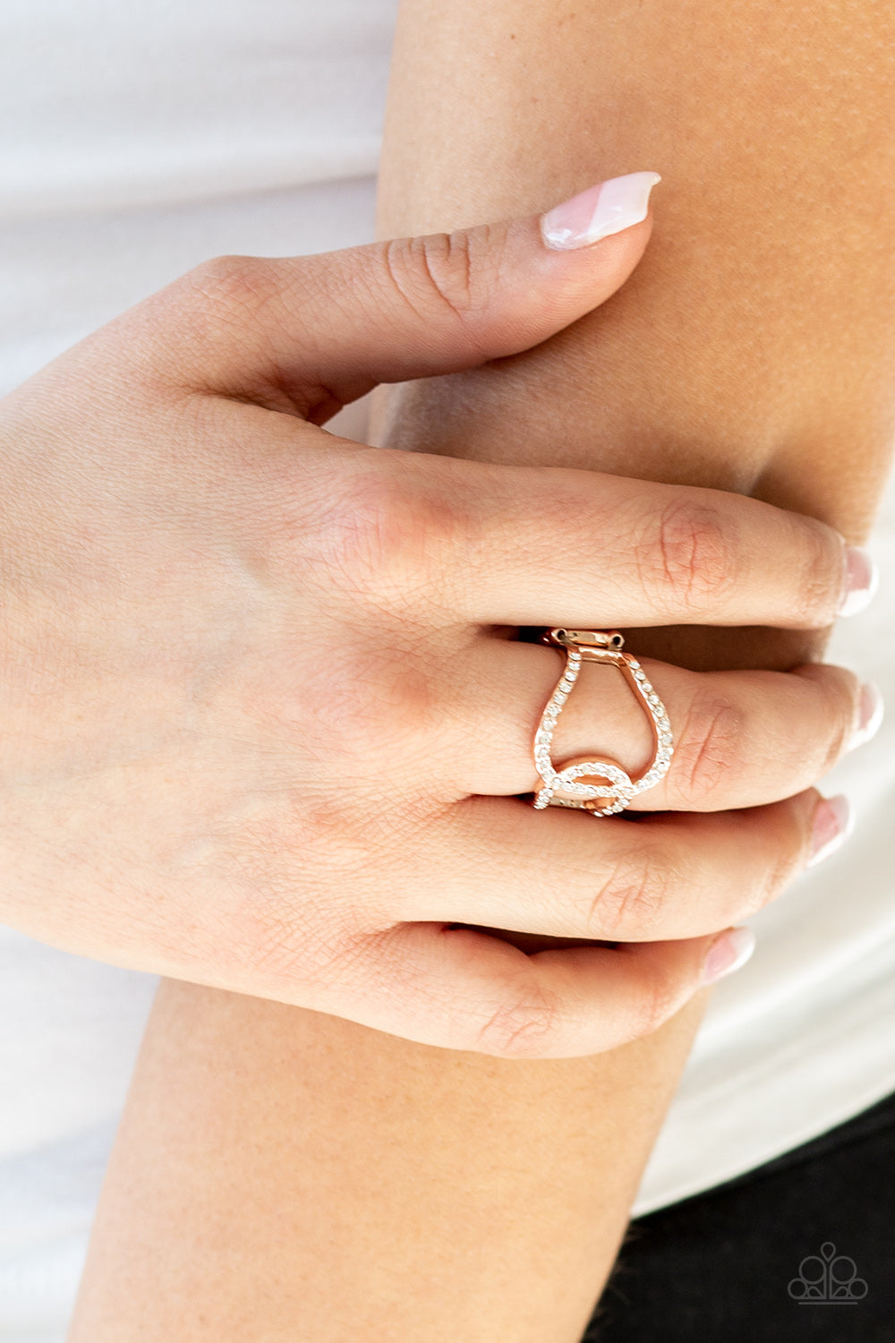 Paparazzi ♥ Radical Radiance - Rose Gold ♥  Ring