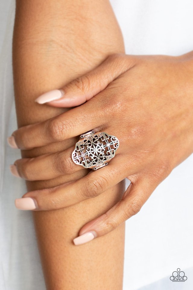 Paparazzi ♥ Botanical Beam - Silver ♥ Ring