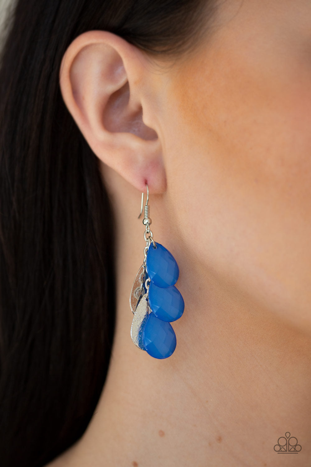 Paparazzi ♥ Seaside Stunner - Blue ♥  Earrings