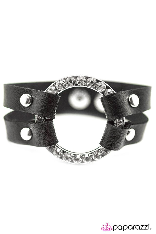 Paparazzi ♥ Truth Or Dare - Black ♥ Bracelet