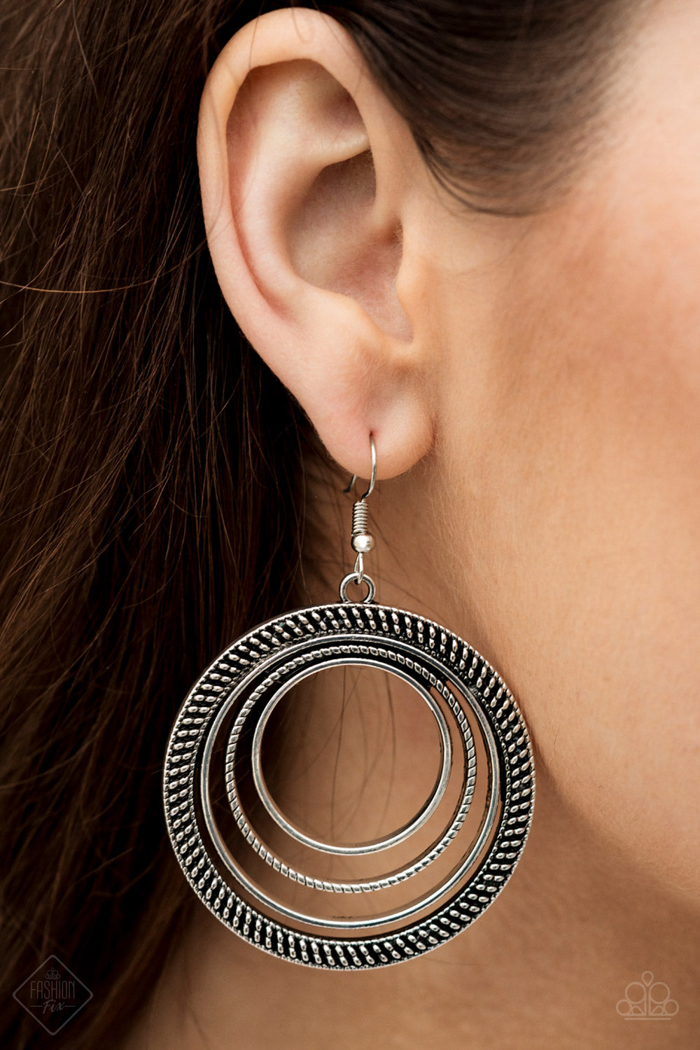 Paparazzi ♥ Totally Textured ♥  Earrings