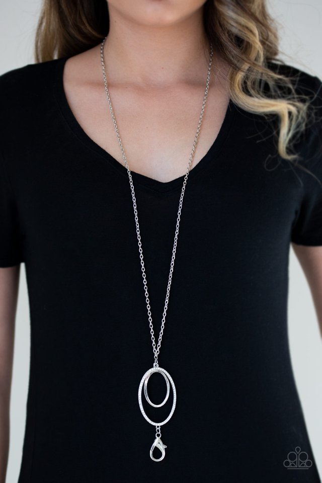 Paparazzi ♥ Rags To Riches - White ♥ Lanyard