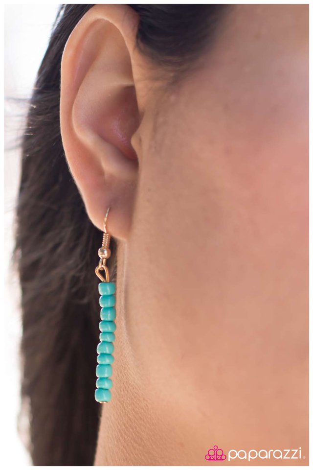 Paparazzi ♥ Sign Of the Times - Blue ♥ Necklace