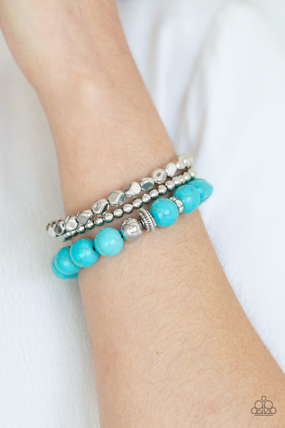 Paparazzi ♥ Rural Restoration - Blue ♥  Bracelet