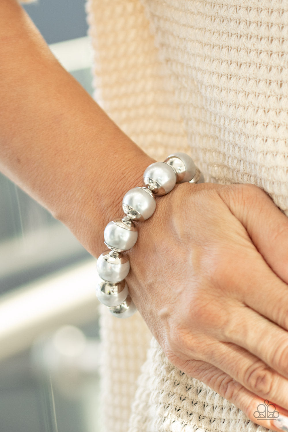 Paparazzi ♥ One Woman Show-STOPPER - Silver ♥  Bracelet