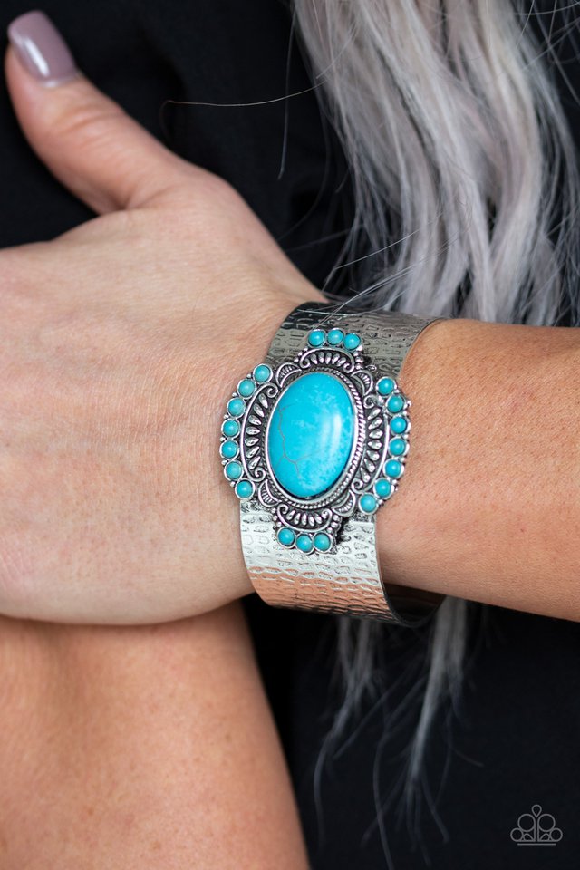 Paparazzi ♥ Canyon Crafted - Blue ♥ Bracelet