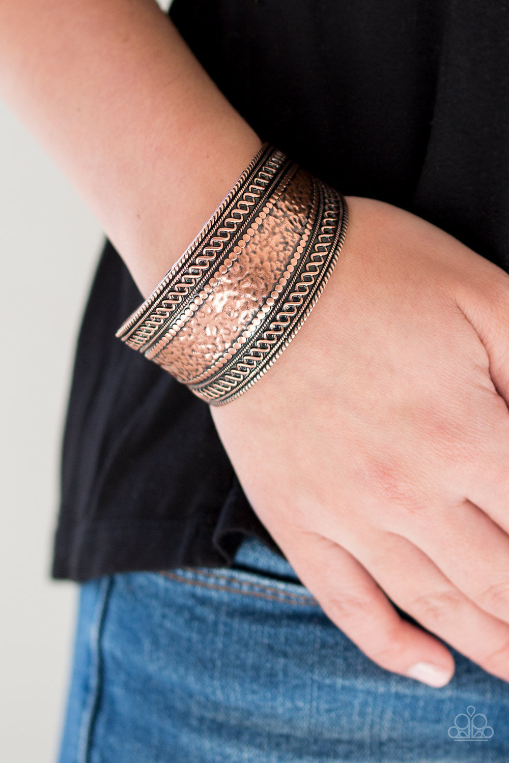 Paparazzi ♥ Adobe Adventure - Copper ♥  Bracelet