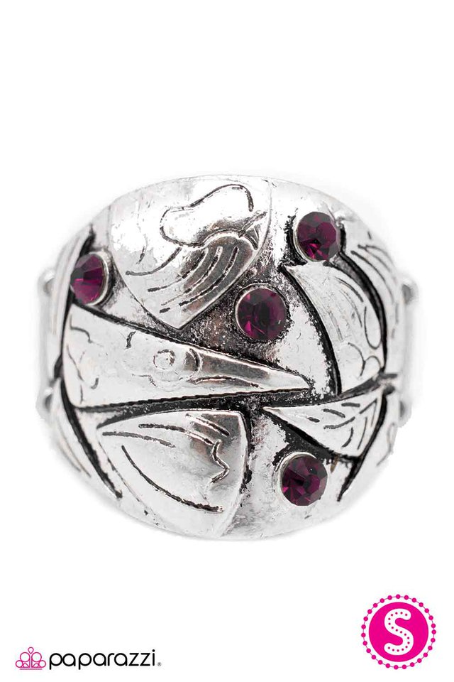 Paparazzi ♥ Piece It All Together - Purple ♥ Ring