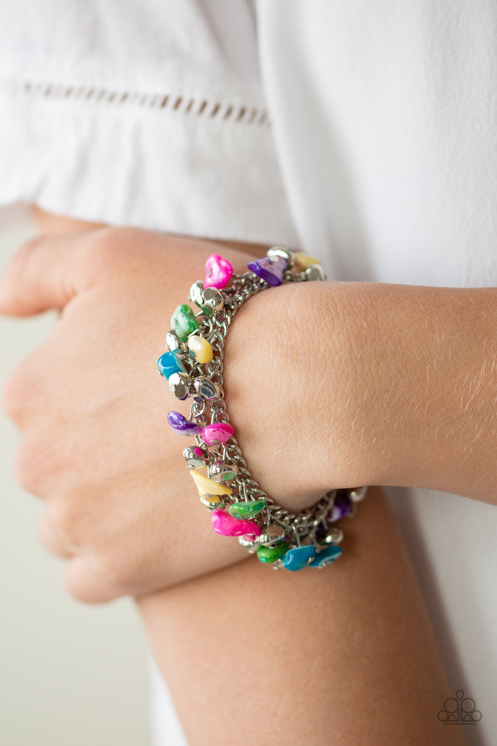 Paparazzi ♥ Plentiful Pebbles - Multi ♥  Bracelet