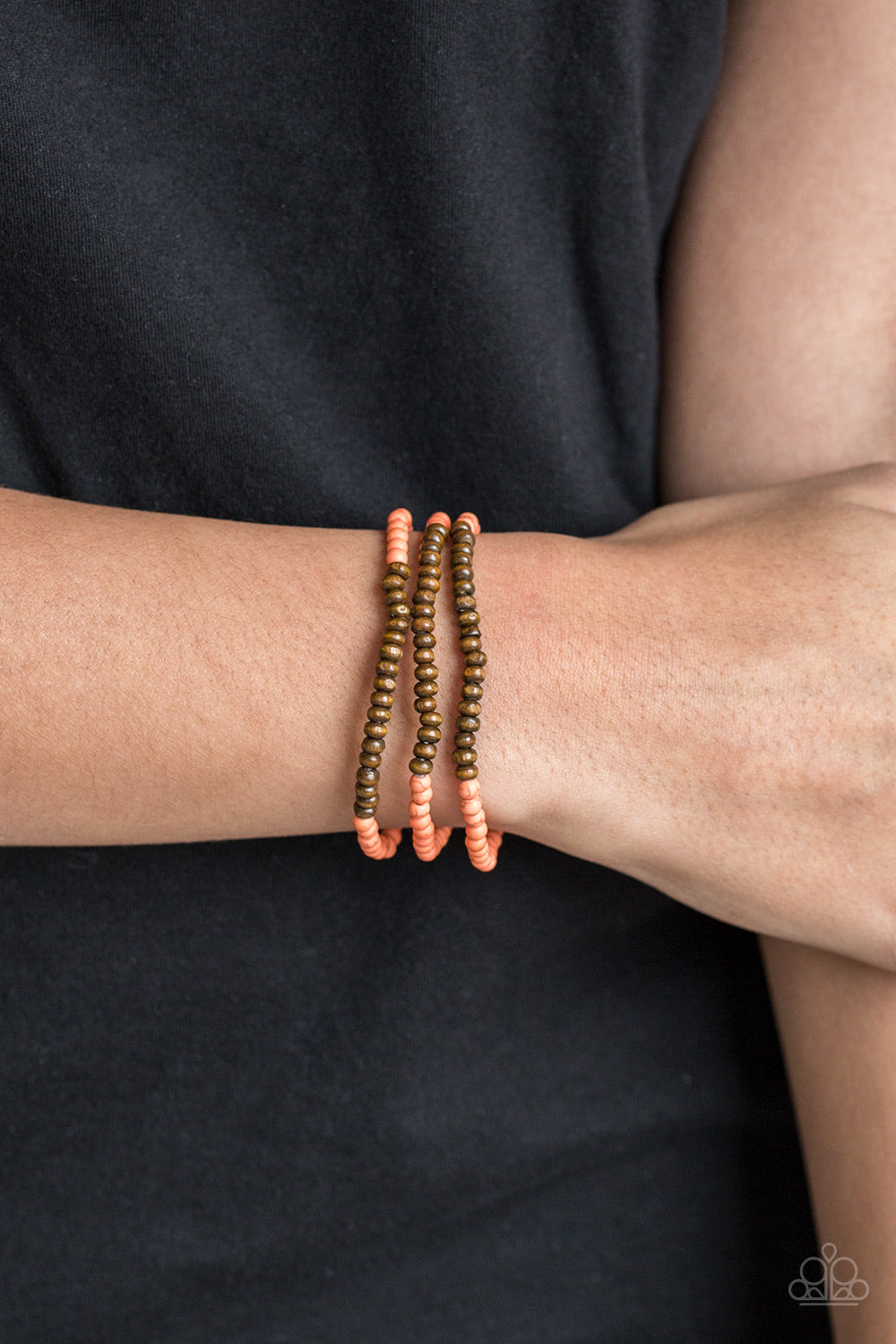 Paparazzi ♥ Woodland Wanderer - Orange ♥  Bracelet