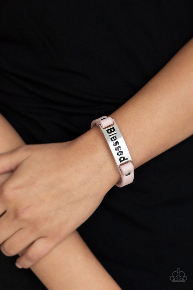 Paparazzi ♥ Count Your Blessings - Pink ♥ Bracelet
