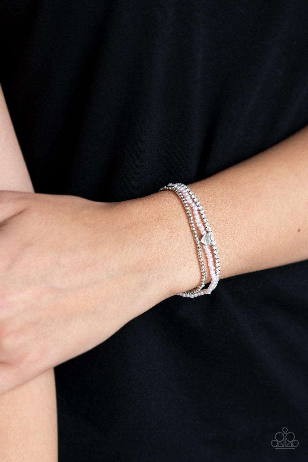 Paparazzi ♥ Cuter Than Cupid - Pink ♥  Bracelet