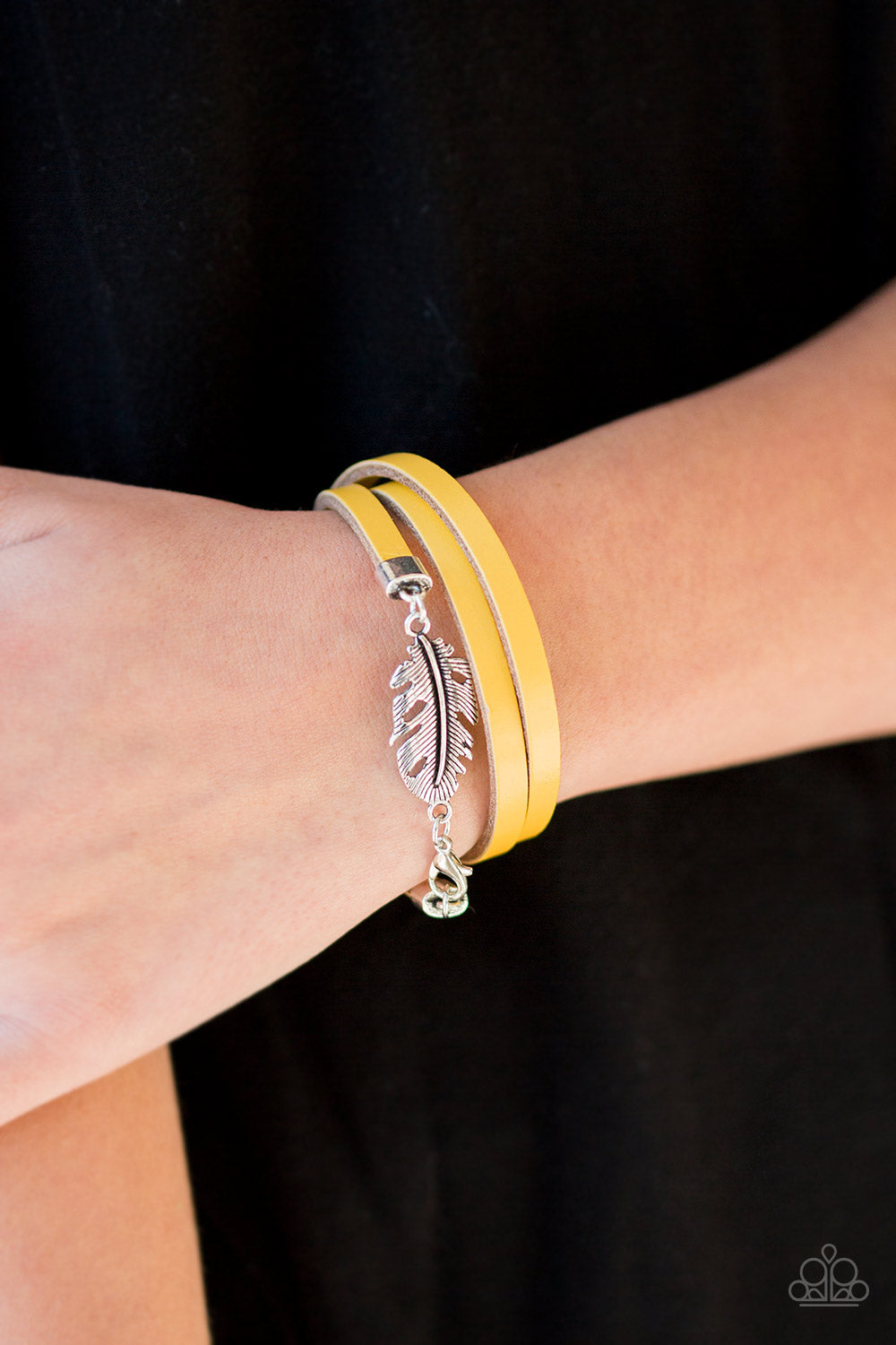 Paparazzi ♥ High Spirits - Yellow ♥  Bracelet