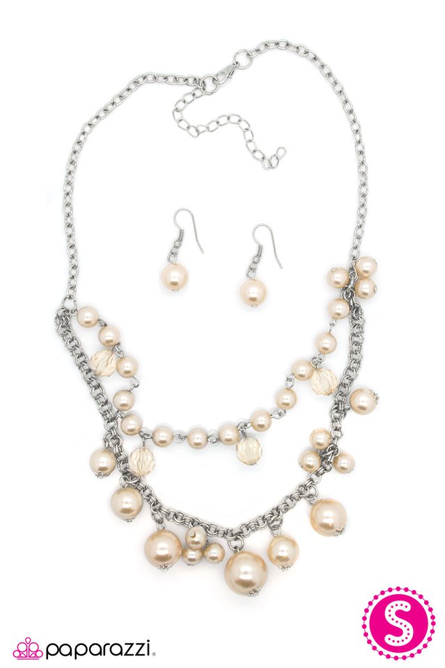 Paparazzi ♥ High Society - Brown ♥ Necklace