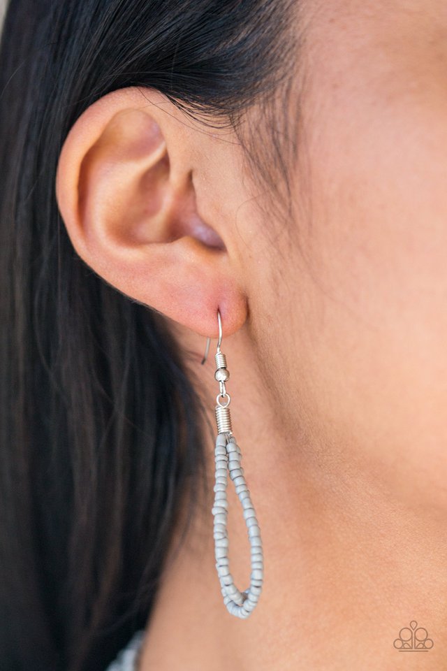 Paparazzi ♥ Totally Tonga - Silver ♥ Necklace