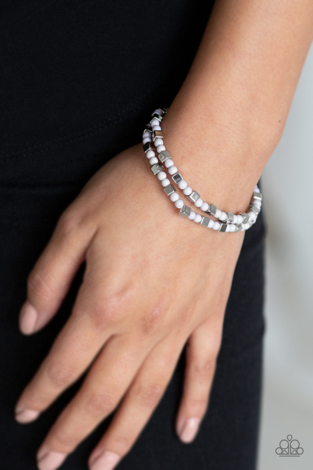 Paparazzi ♥ Trendy Tribalist - Silver ♥  Bracelet