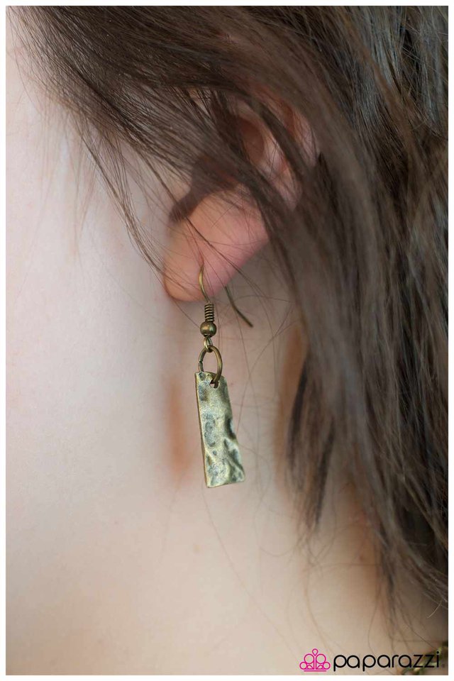 Paparazzi ♥ Traditionally Tribal - Brass ♥ Necklace