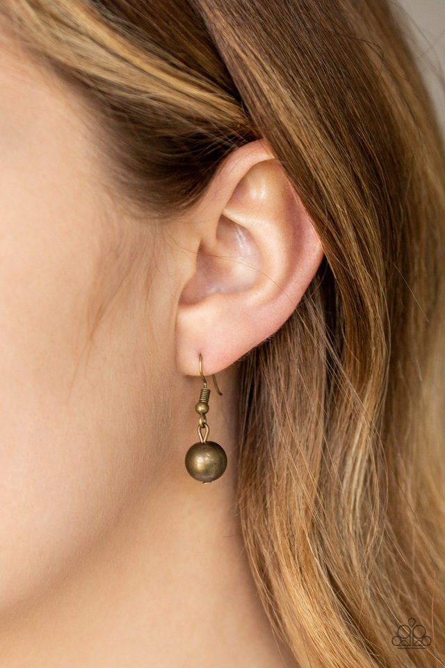 Paparazzi ♥ Rebels Have More Fun - Brass ♥ Lanyard