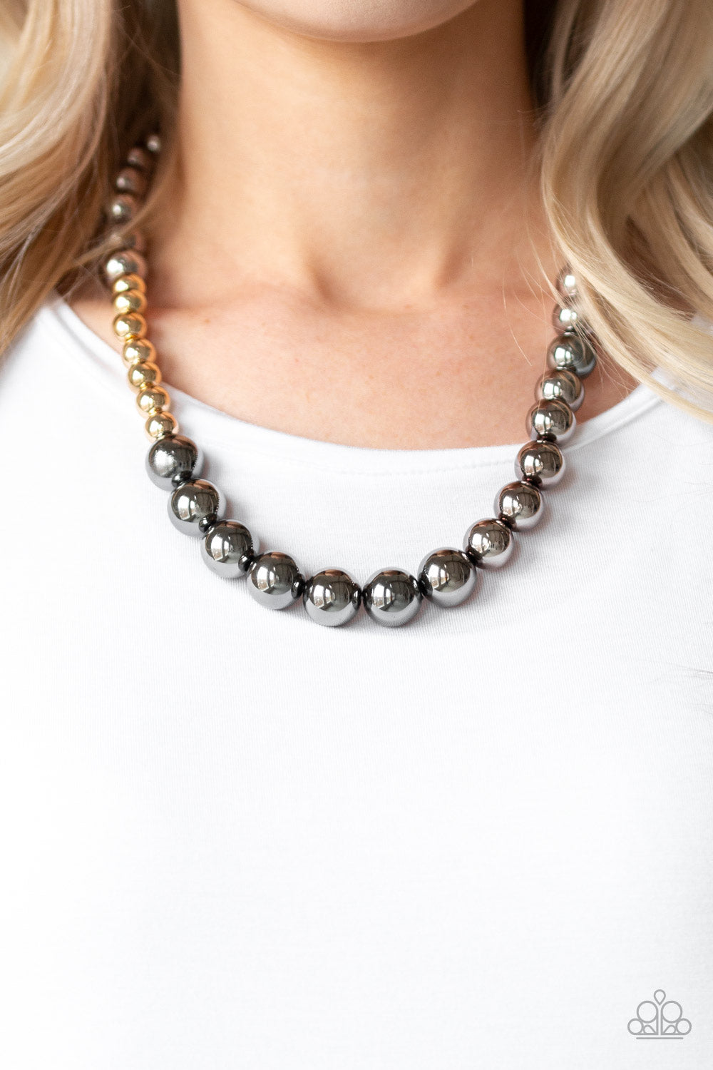 Paparazzi ♥ Power To The People - Black ♥  Necklace