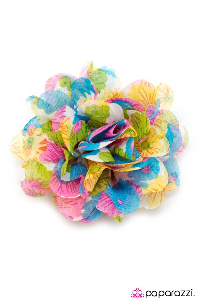Paparazzi ♥ On Your Mark... - Green ♥ Hair Clip
