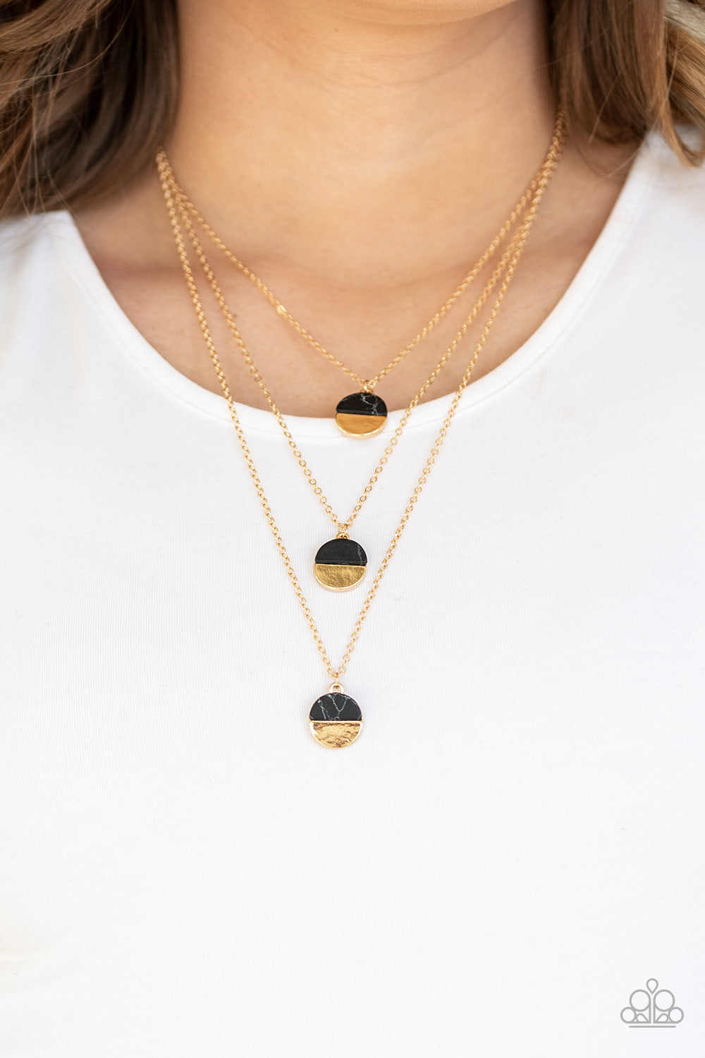 Paparazzi ♥ Rural Reconstruction - Black ♥  Necklace