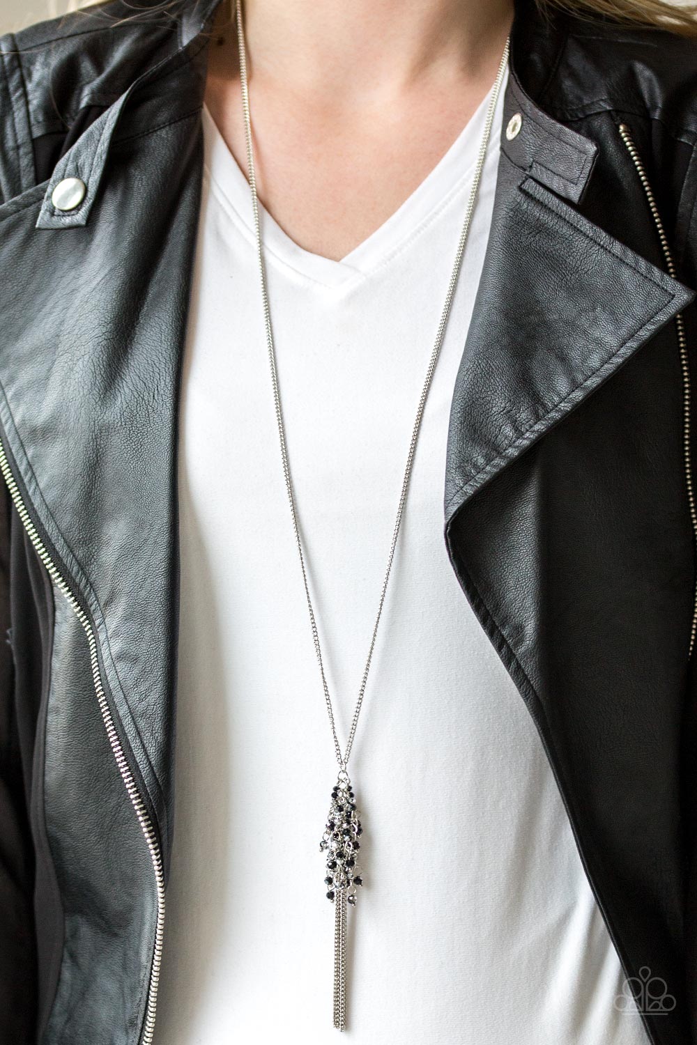 Paparazzi ♥ Twilight Twinkle - Black ♥  Necklace