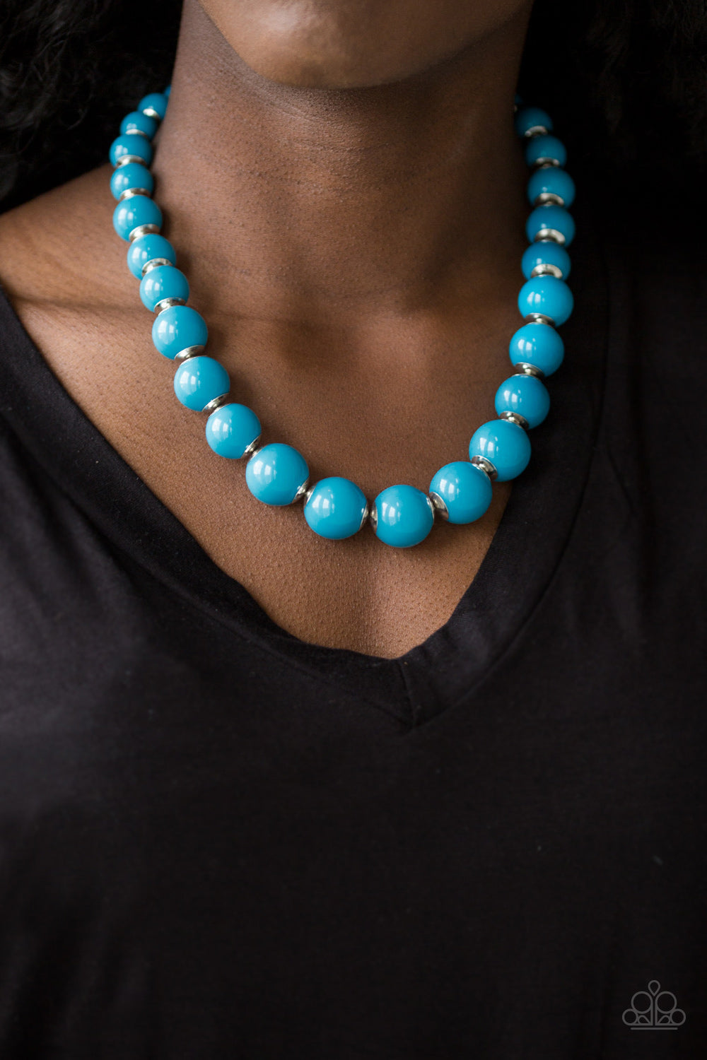 Paparazzi ♥ Everyday Eye Candy - Blue ♥  Necklace