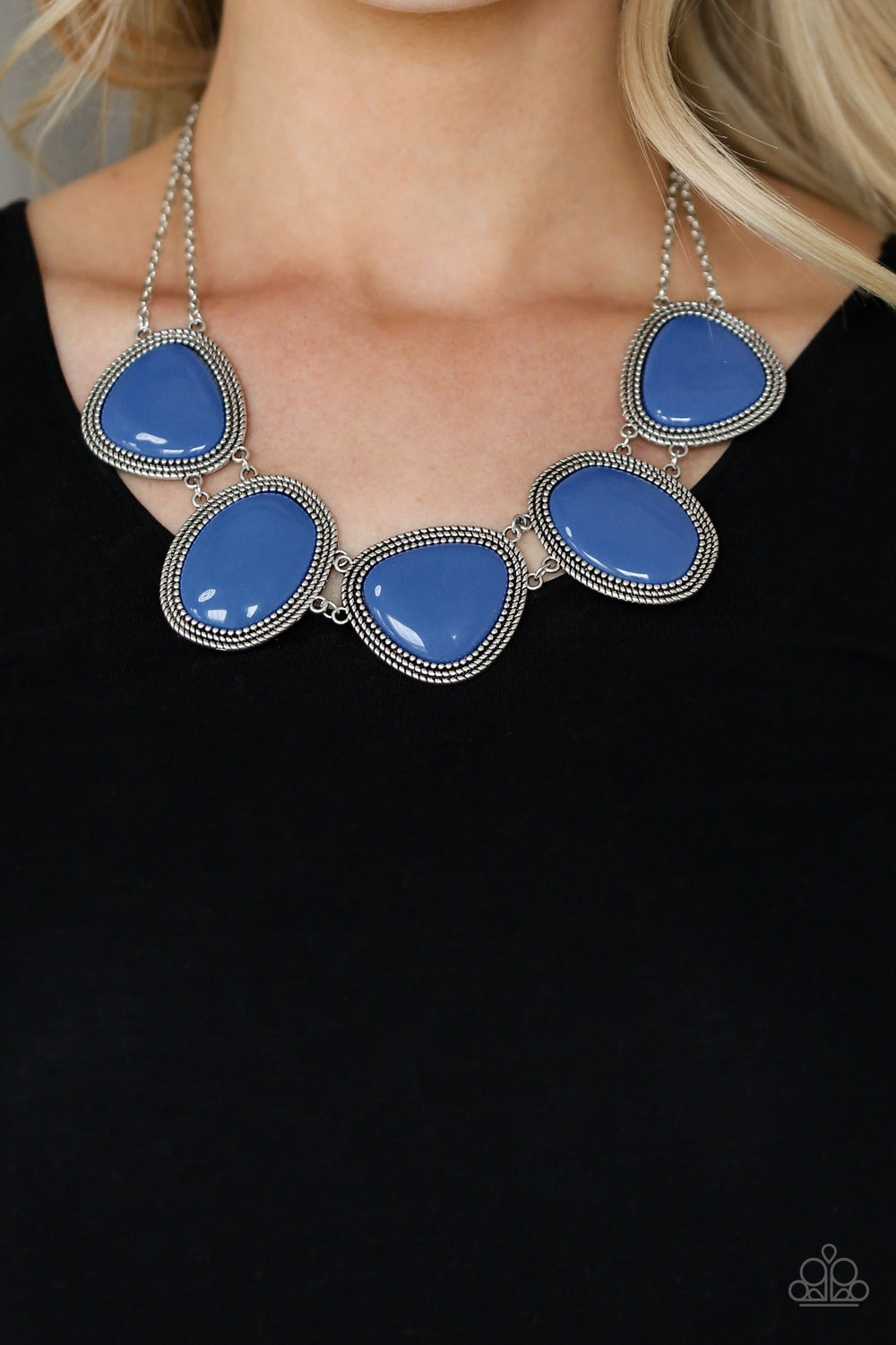 Paparazzi ♥ Viva La VIVID - Blue ♥  Necklace