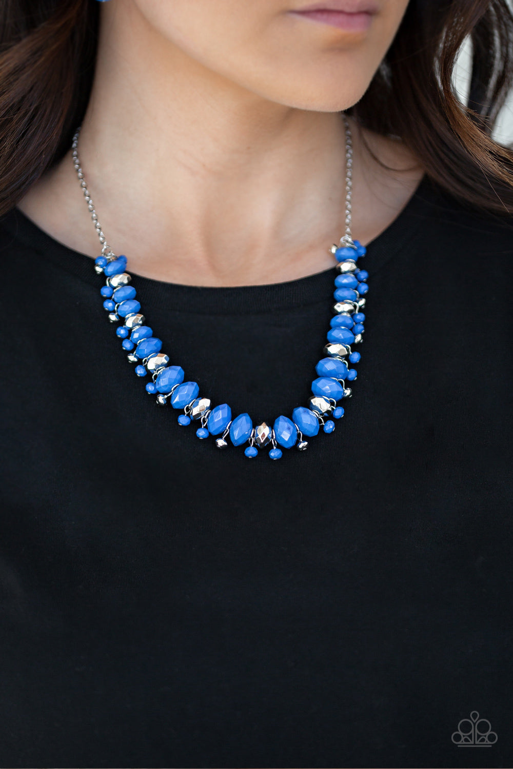 Paparazzi ♥ BRAGs To Riches - Blue ♥  Necklace