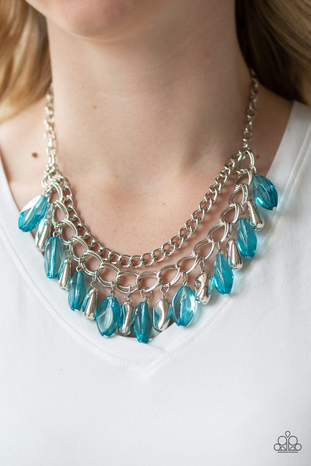 Paparazzi ♥ Spring Daydream - Blue ♥ Necklace