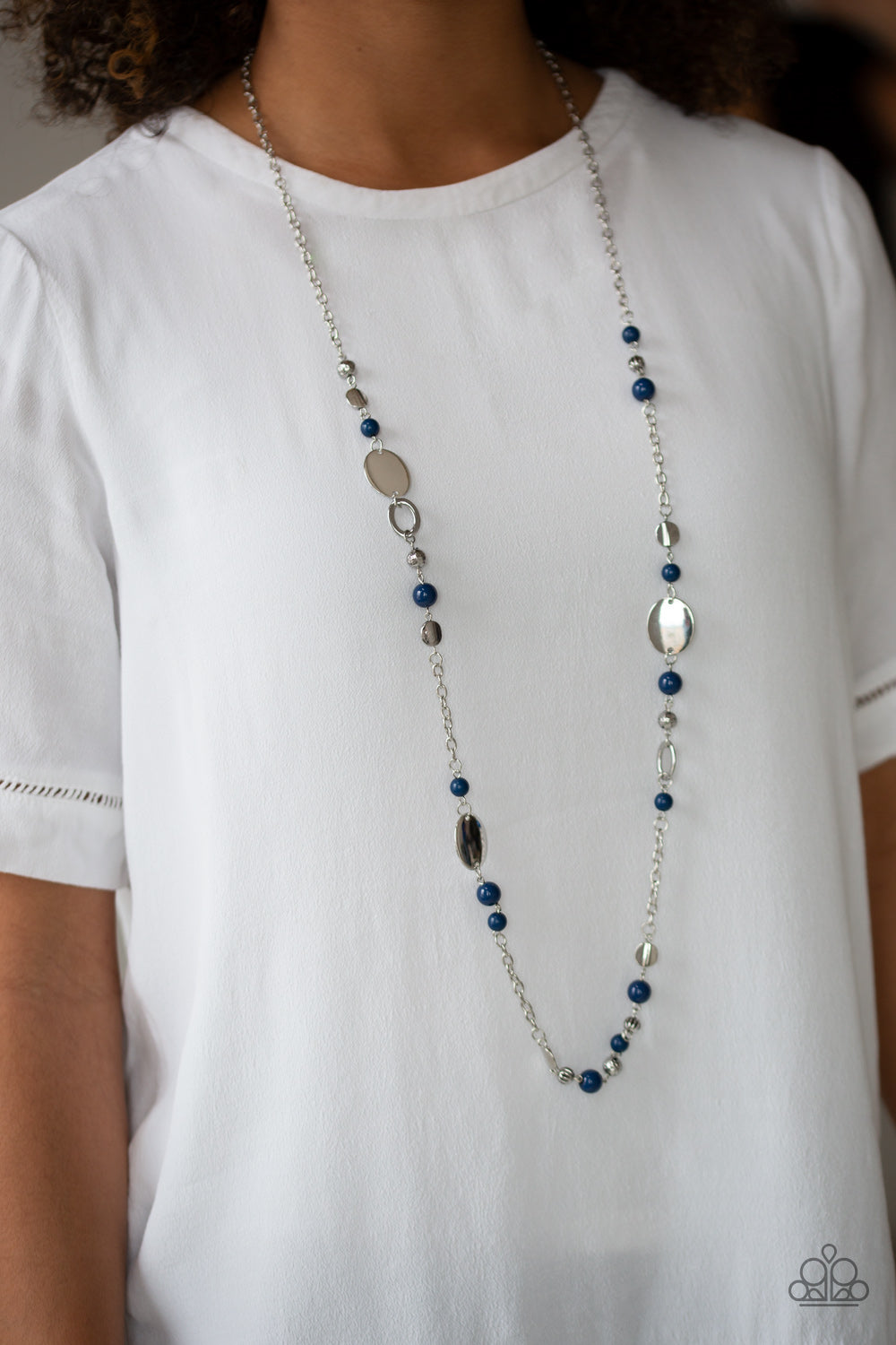 Paparazzi ♥ Serenely Springtime - Blue ♥  Necklace
