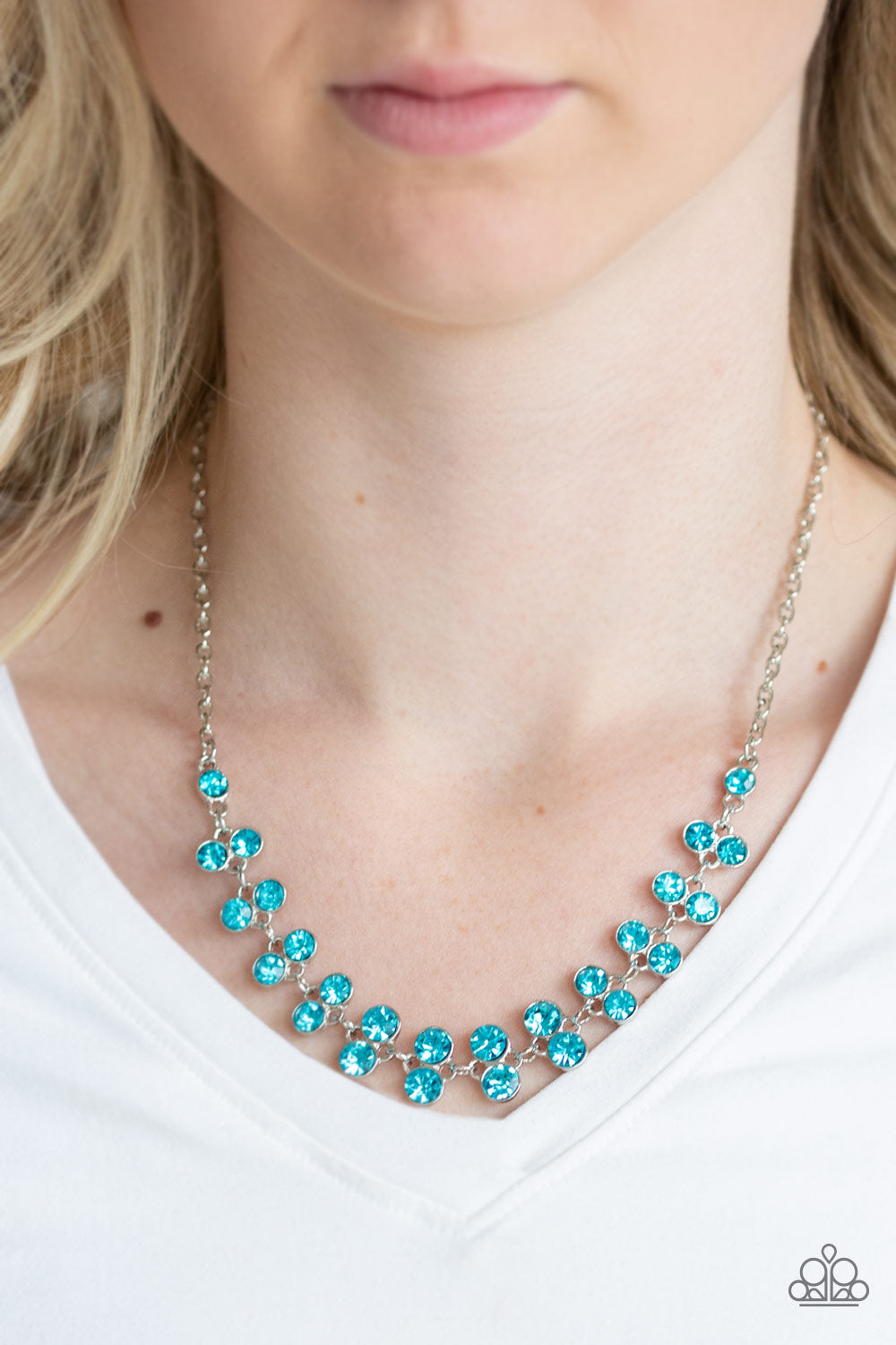 Paparazzi ♥ Super Starstruck - Blue ♥  Necklace