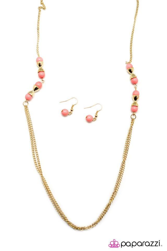 Paparazzi ♥ The Way You Look Tonight - Pink ♥ Necklace