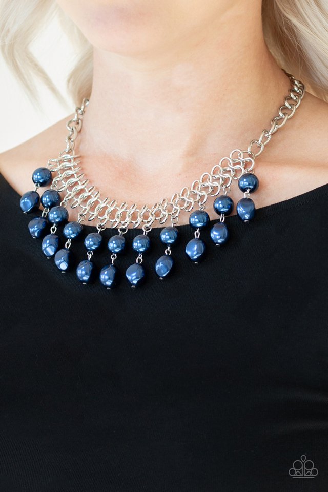 Paparazzi ♥ 5th Avenue Fleek - Blue ♥ Necklace