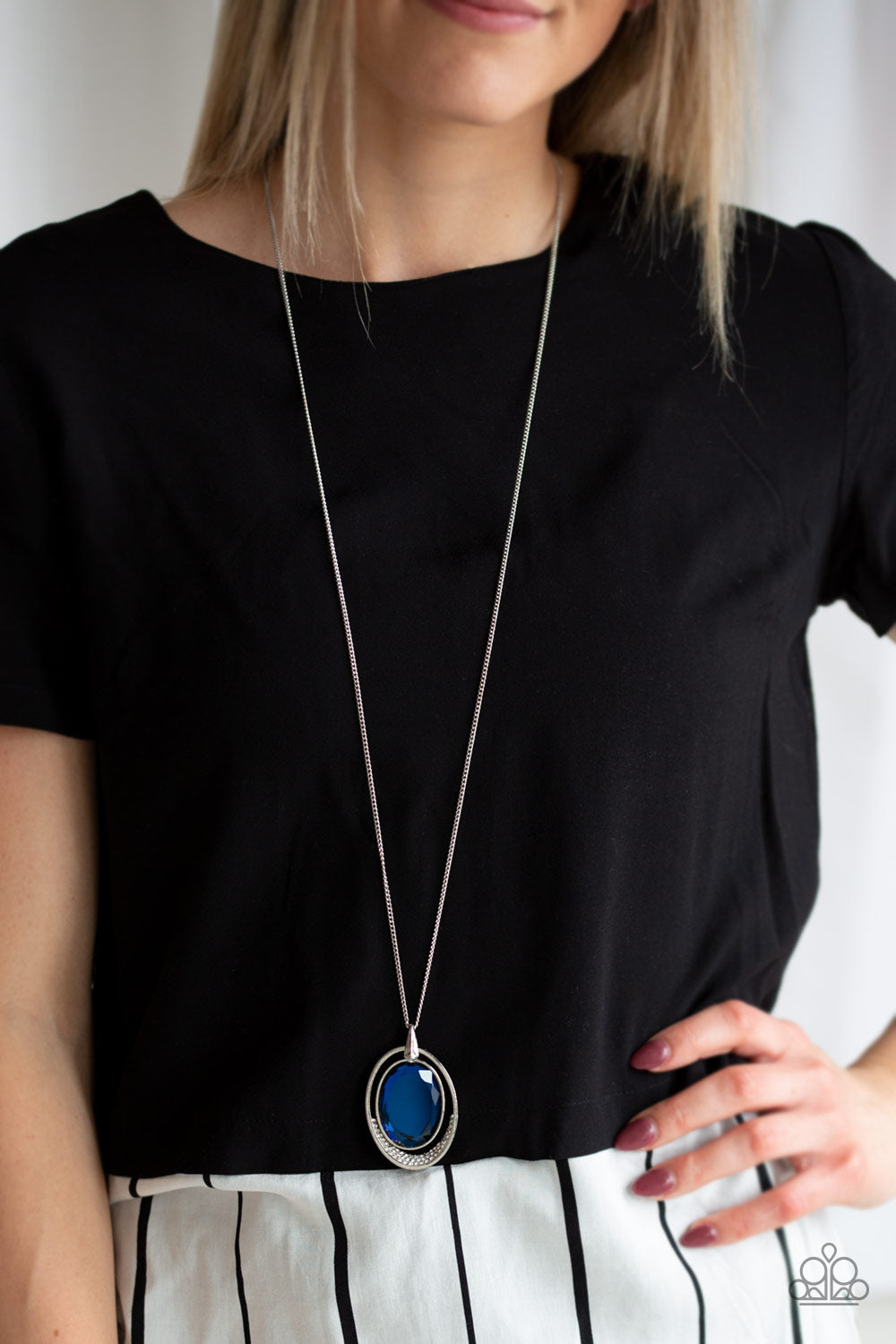 Paparazzi ♥ Metro Must-Have - Blue ♥  Necklace