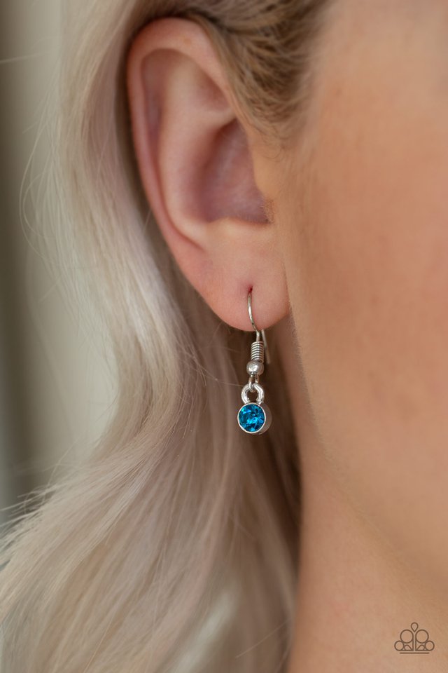 Paparazzi ♥ Crystal Chic - Blue ♥ Necklace