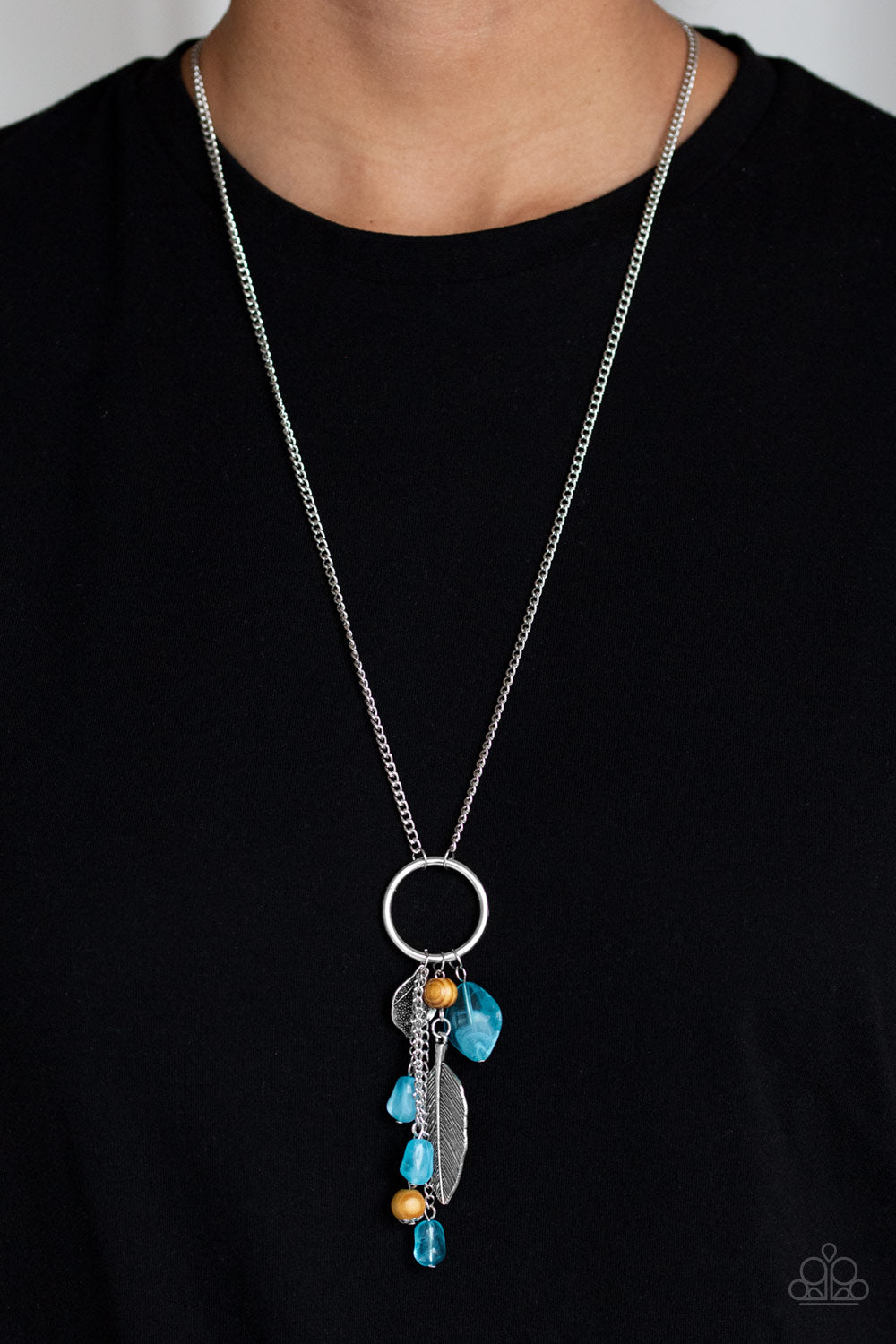 Paparazzi ♥ Sky High Style - Blue ♥  Necklace