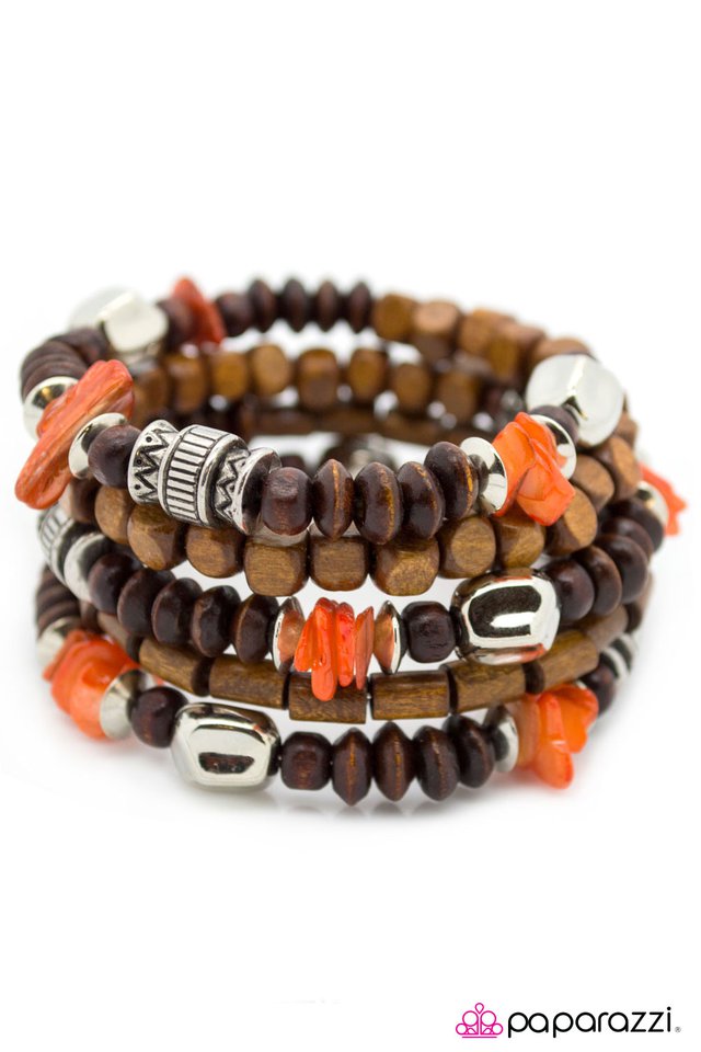 Paparazzi ♥ To Infinity... - Orange ♥ Bracelet