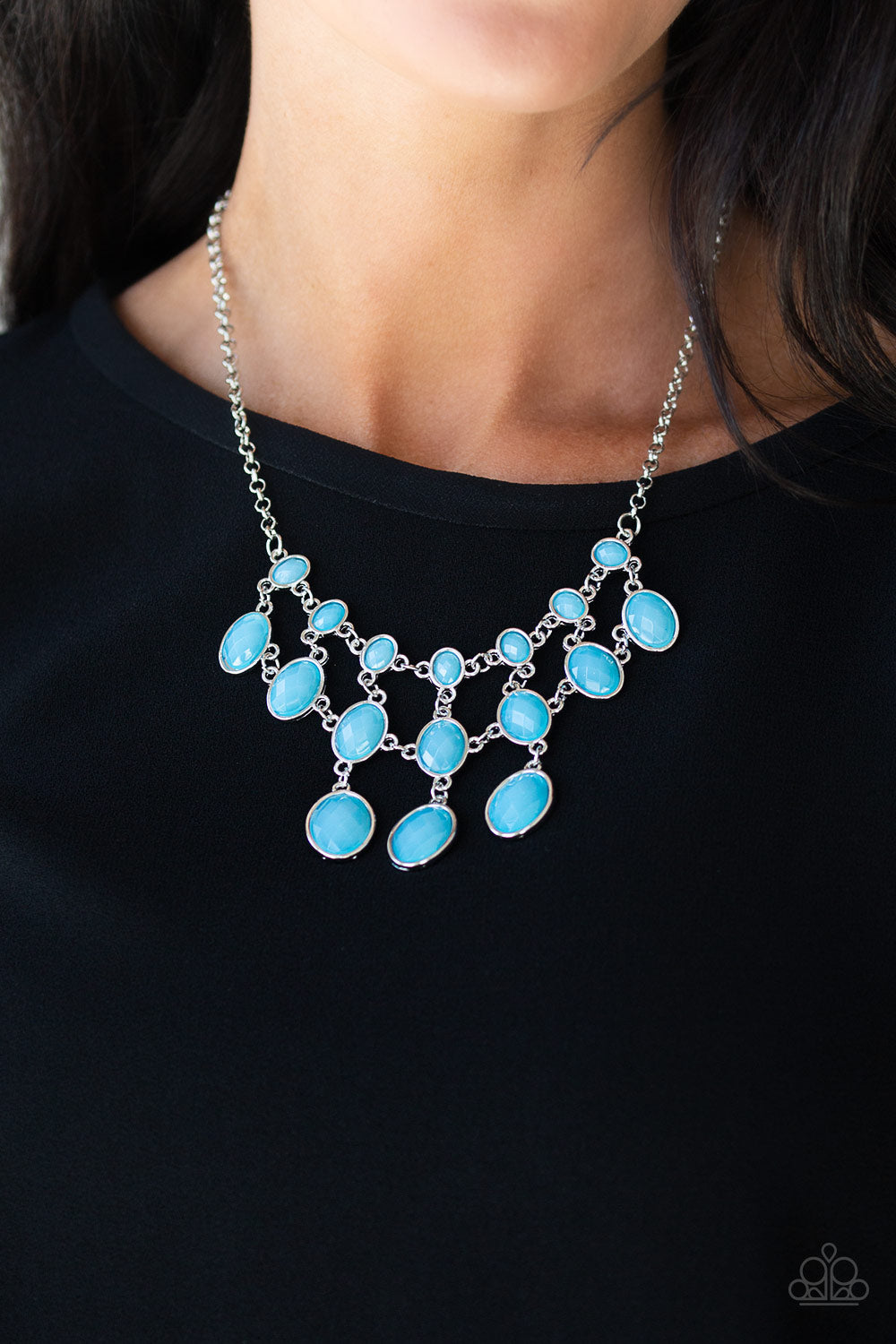 Paparazzi ♥ Mermaid Marmalade - Blue ♥  Necklace