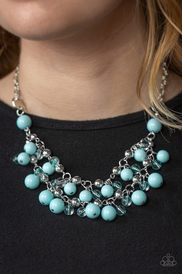 Paparazzi ♥ Seaside Soiree - Blue ♥ Necklace