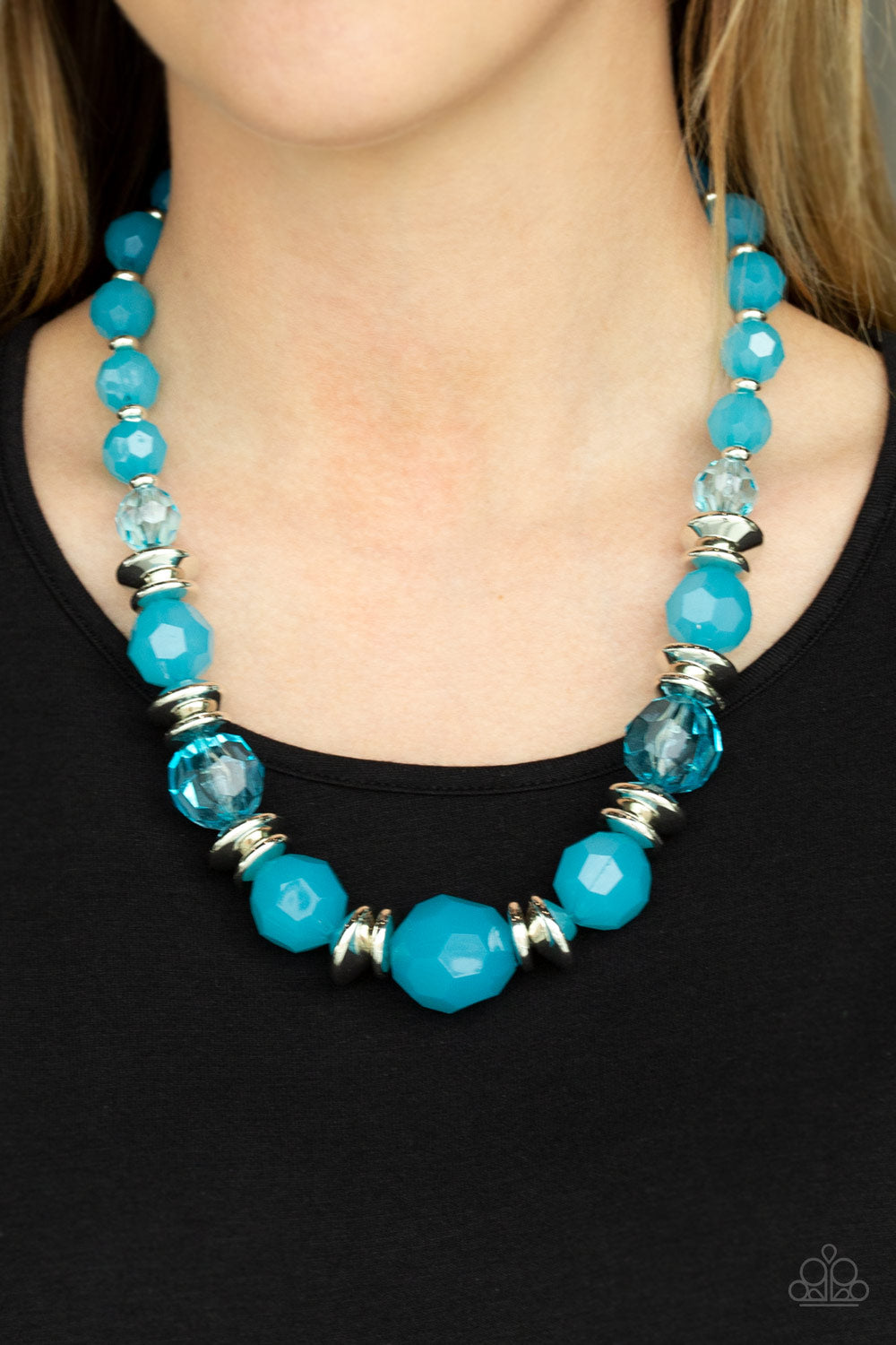 Paparazzi ♥ Dine and Dash - Blue ♥  Necklace