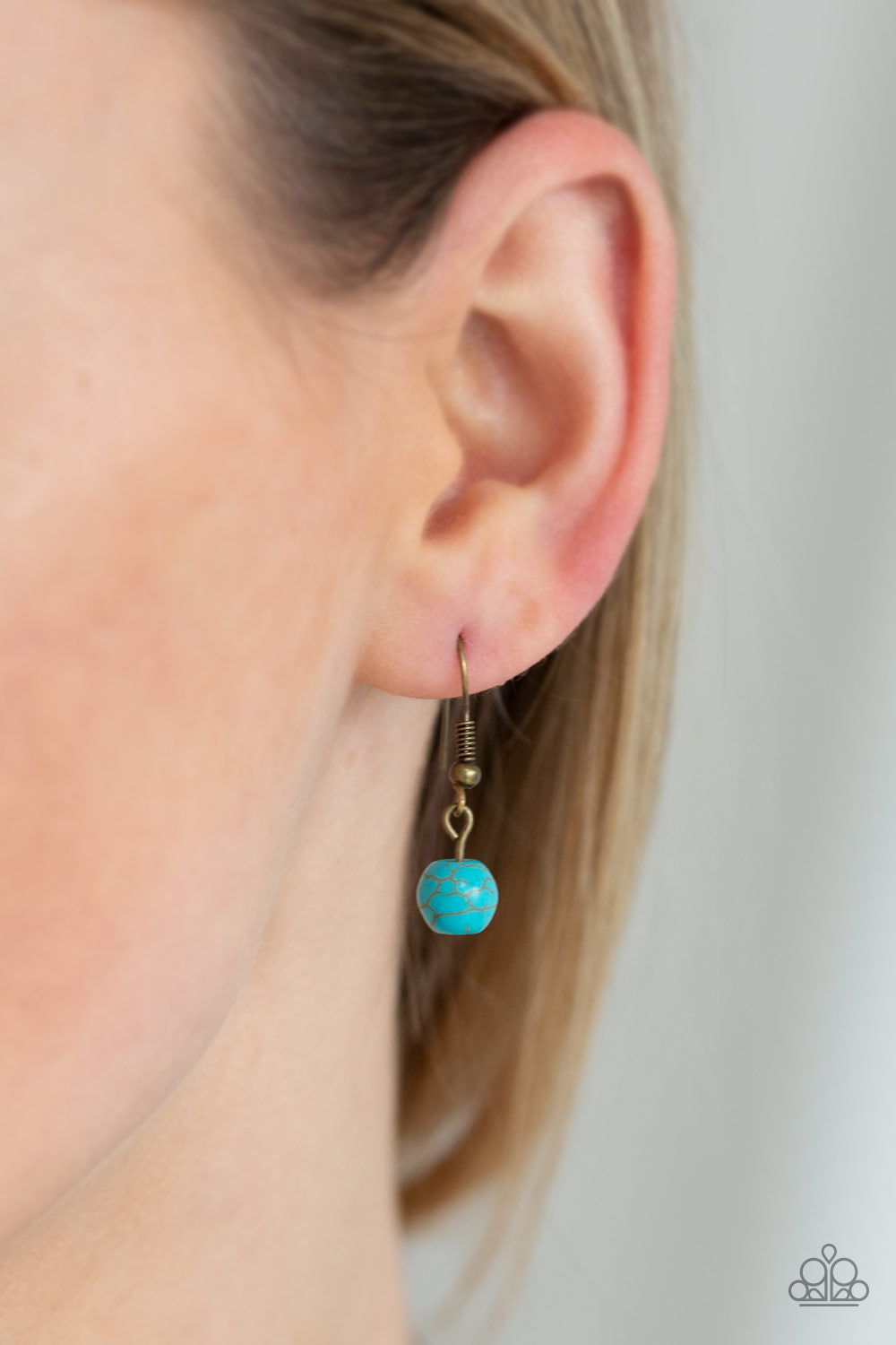 Paparazzi ♥ Medallion Meadow - Brass ♥  Necklace