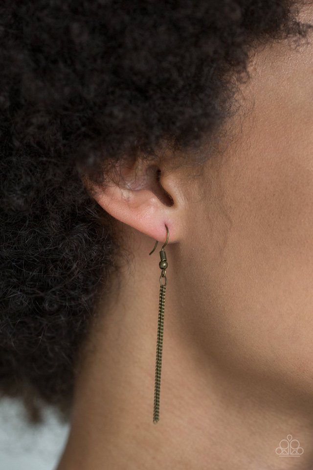 Paparazzi ♥ Eden Enchantment - Brass ♥ Necklace