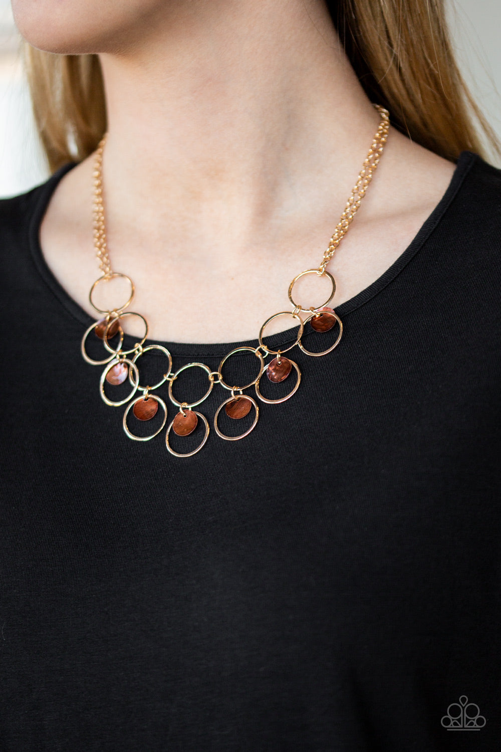 Paparazzi ♥ Ask and You SHELL Receive - Brown ♥  Necklace