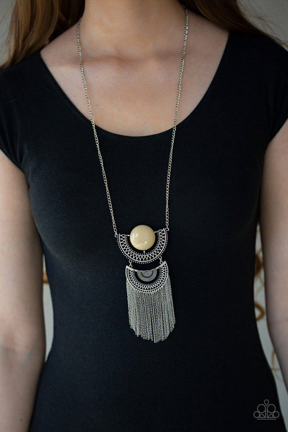 Paparazzi ♥ Desert Diviner - Brown ♥  Necklace