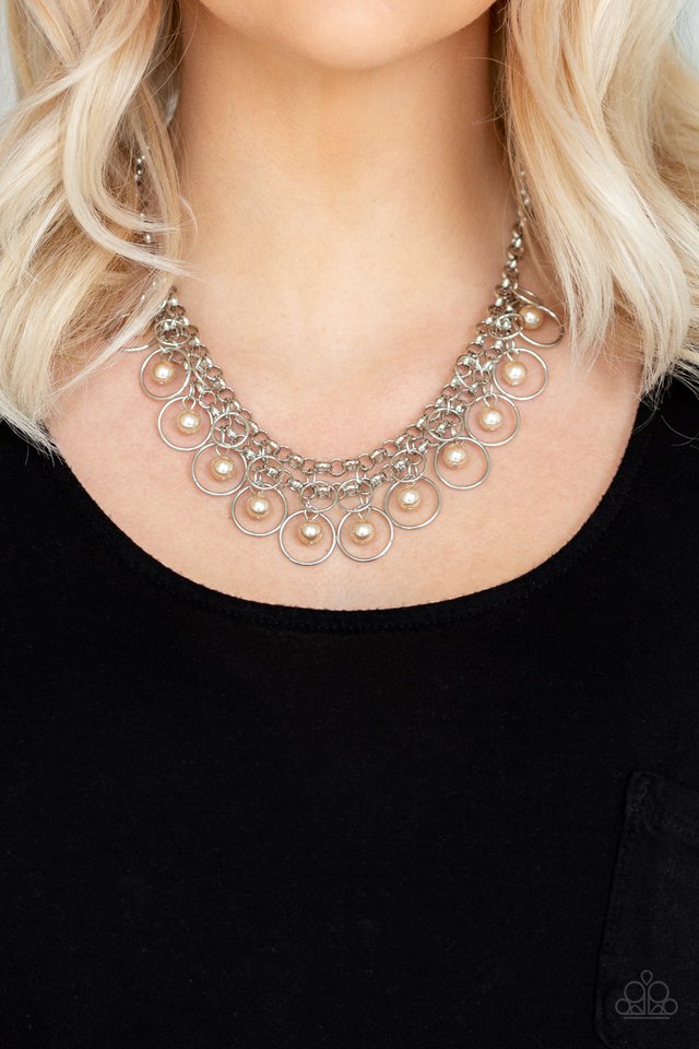 Paparazzi ♥ Party Time - Brown ♥ Necklace