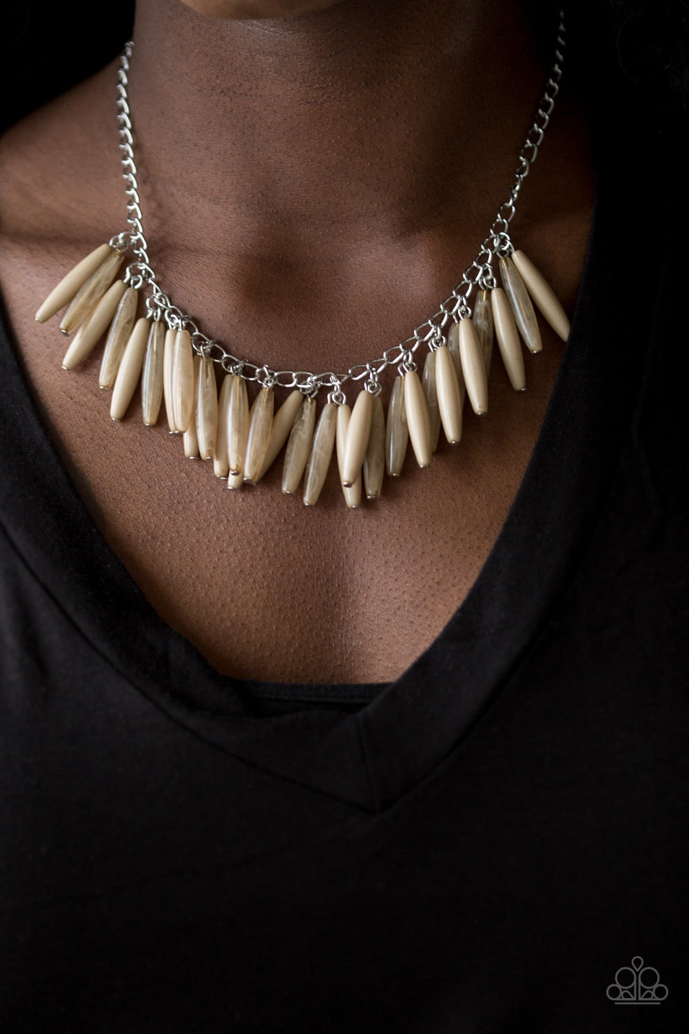 Paparazzi ♥ Full Of Flavor - Brown ♥  Necklace